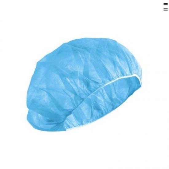 Bouffant Cap 61cm in bag blue ref 114 (100)