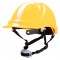 Polstar Helmet ABS 4 Point Knob YS-7 Chin Strap Yellow